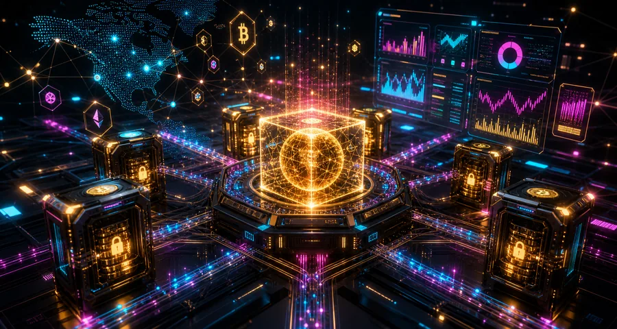 Dedicated AI crypto engine core with blockchain security network